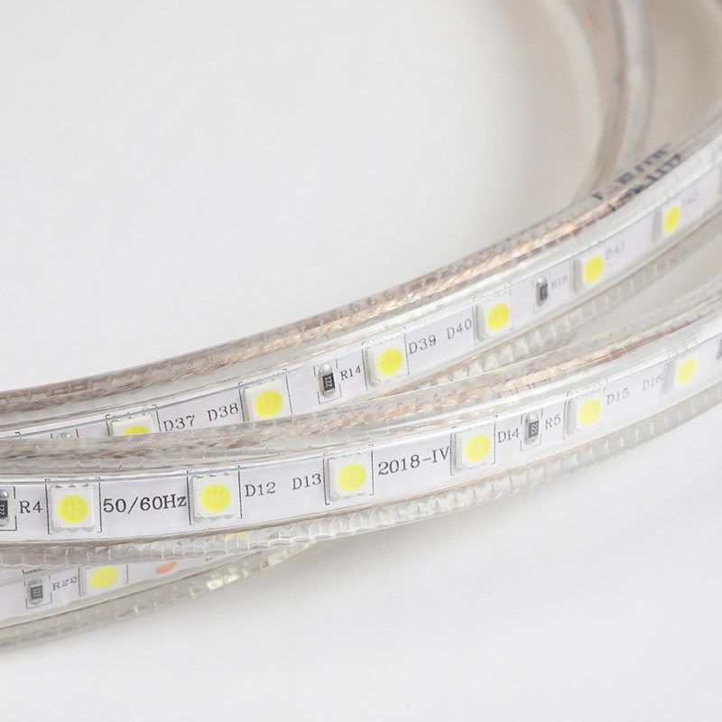led灯带 2835 3030三色变光防水柔性贴片光源装饰高压220V软灯带,家装灯饰光源,室外LED灯带,淘宝优惠券,粉丝福利购,淘宝优惠卷