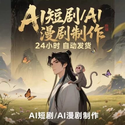 2026年短剧AI漫剧制作玩法视频剪辑教程零基础新手小白课程素材