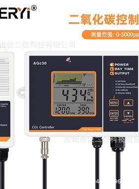 跨境二氧化碳控制检测仪双通道NDIR检测仪传感器农业种植养殖场