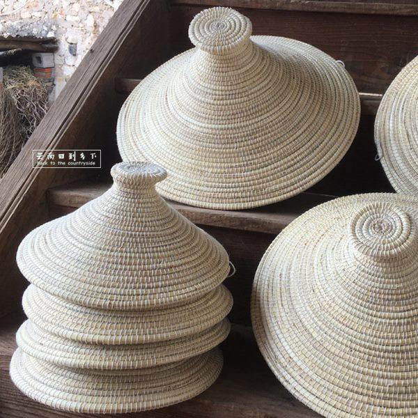 手工草编木甑子锅盖锅蒸笼盖铁锅铝锅纯通用锅盖,厨房/烹饪用具,锅盖,淘宝优惠券,粉丝福利购,淘宝优惠卷