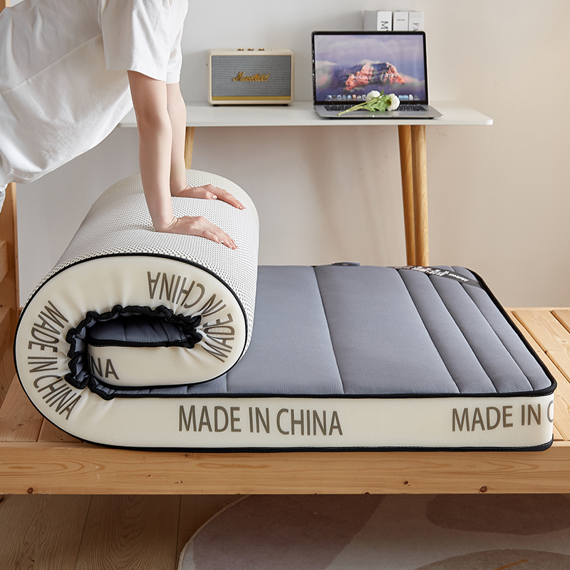 乳胶床垫软垫榻榻米床垫宿舍学生B单人海绵垫褥子铺底防滑垫记忆
