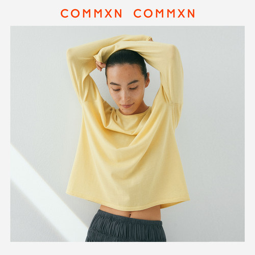 COMMXN·四季羊毛针织长袖上衣