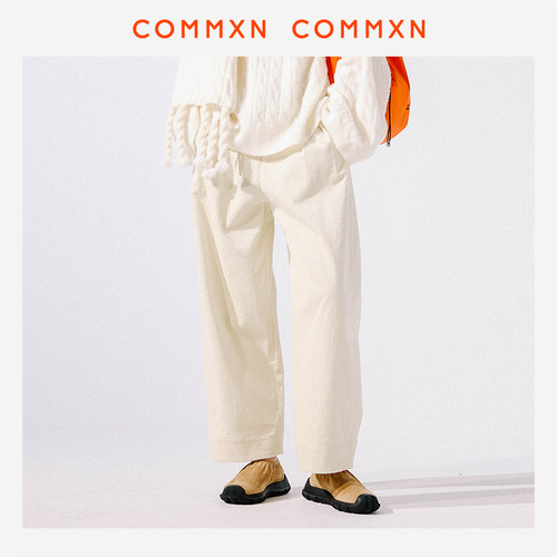 COMMXN·灯芯绒气球裤高级简约