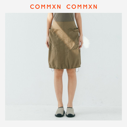 COMMXN·轻壳工装短裙春季新款