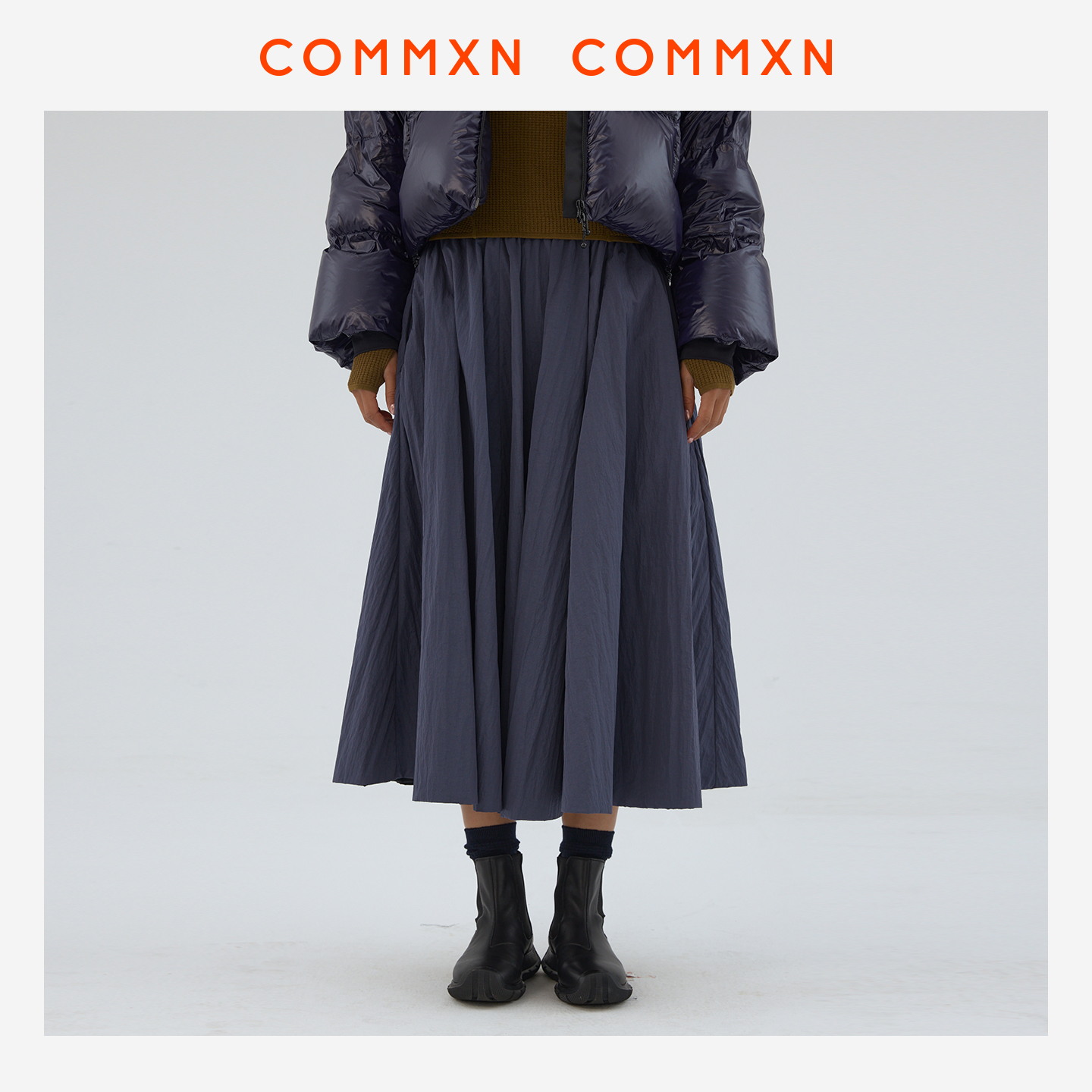 COMMXN·轻旅双面蓬蓬裙冬季