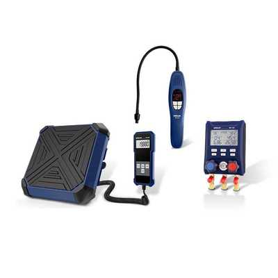 德国Wohler屋尔乐冷媒智能表 冷媒秤歧管压力计歧管仪 MR400