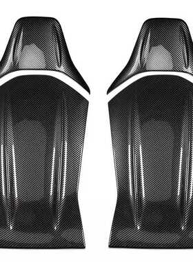 奔驰A45S CLA45S C63S C43 GLA45改装AMG座椅靠背防踢垫罩套尾标