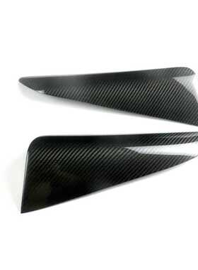 适用于奔驰G级眼眉W463G55G63G65G500改装碳纤灯眉前大灯装饰贴件