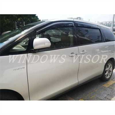 丰田普瑞维亚PREVIA晴雨挡新大霸王ESTIMA车窗雨眉ACR50L雨板改装