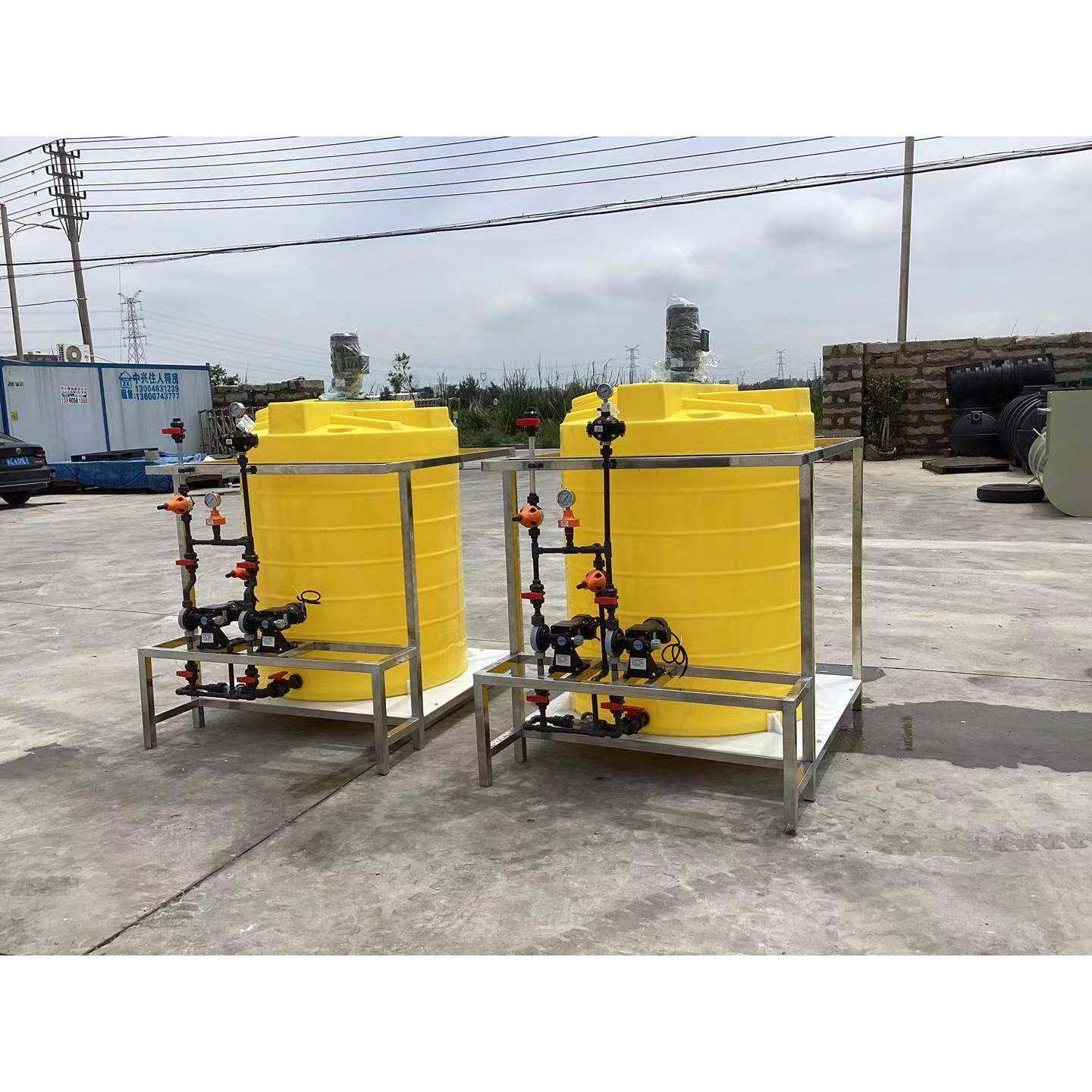 PAM干粉投加装置全自动加药搅拌机装置PE加药装置