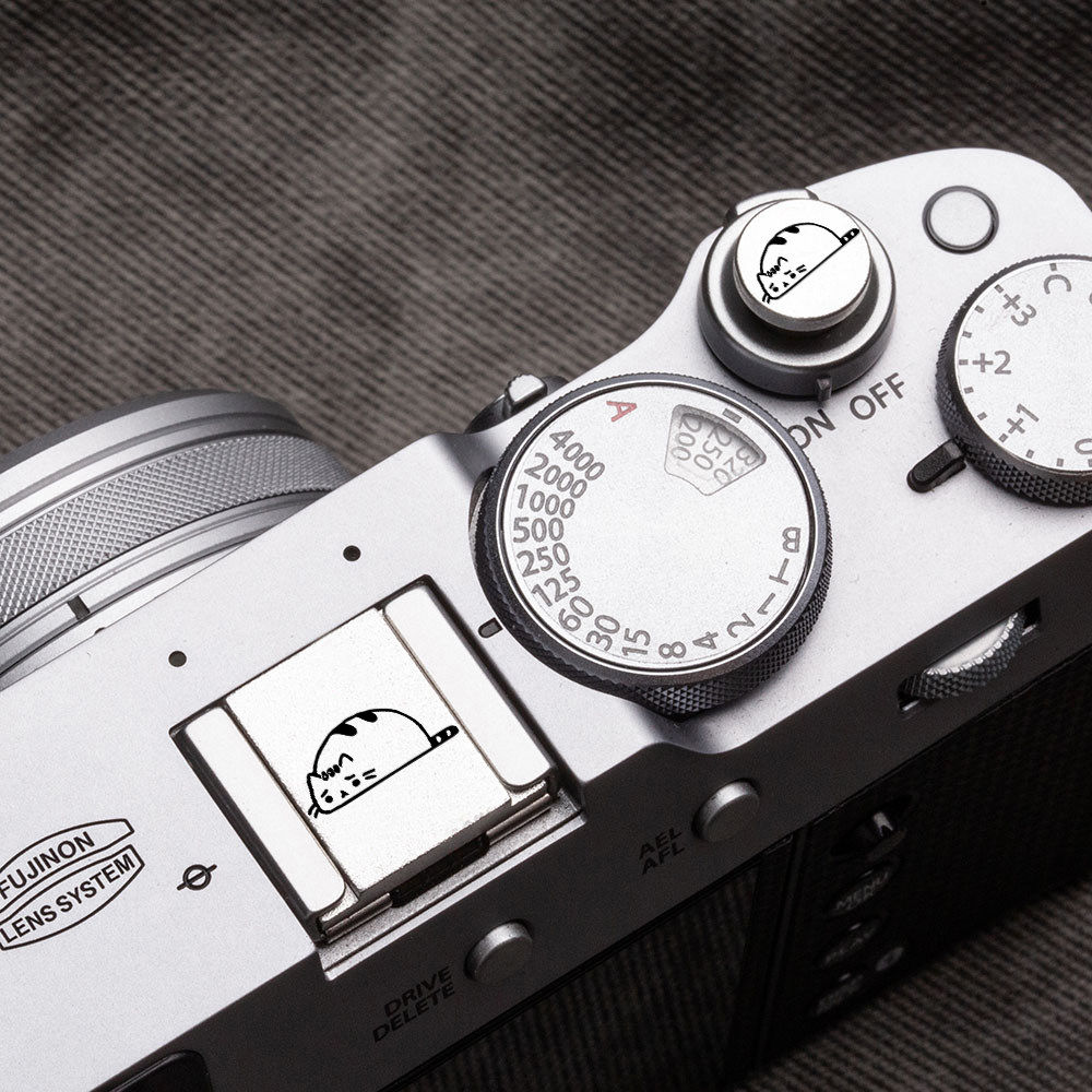 适用富士xt50xm5xm5xt30二代xt5x100vi尼康zf徕卡q3热靴盖配件