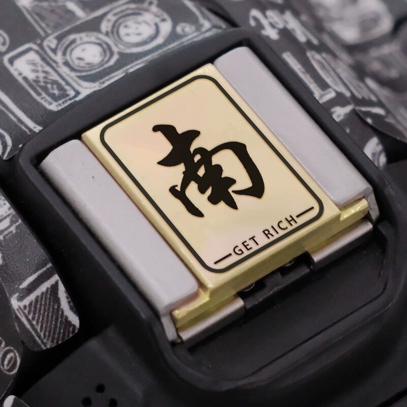 【麻将款定制黄铜热靴盖】适用索尼/佳能/富士/尼康/宾得相机热靴