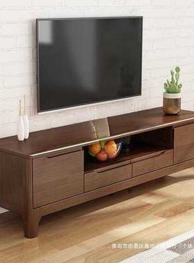 Tal北欧实木电视柜现代简约家用多功能客厅影视柜收纳储物卧室地