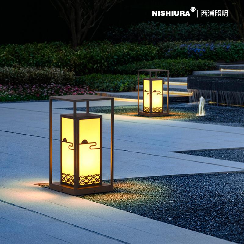 草坪灯草地灯庭院灯花园别墅园林户外地灯落地柱头灯太阳能灯超亮