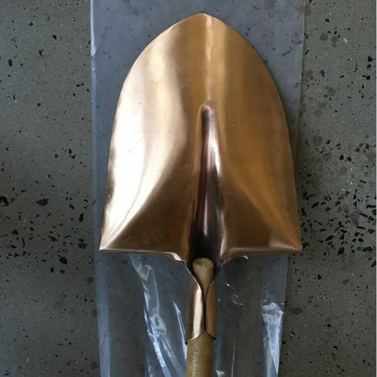 防爆尖锨 两用锨铜合金铁锹 铲煤锨无火花铝青铜防静电特种耐腐蚀
