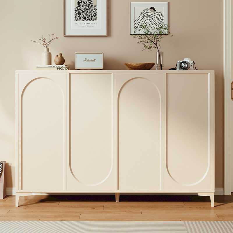 奶油风鞋柜门口家用入户玄关柜一体收纳经济型2023新款爆款鞋架子