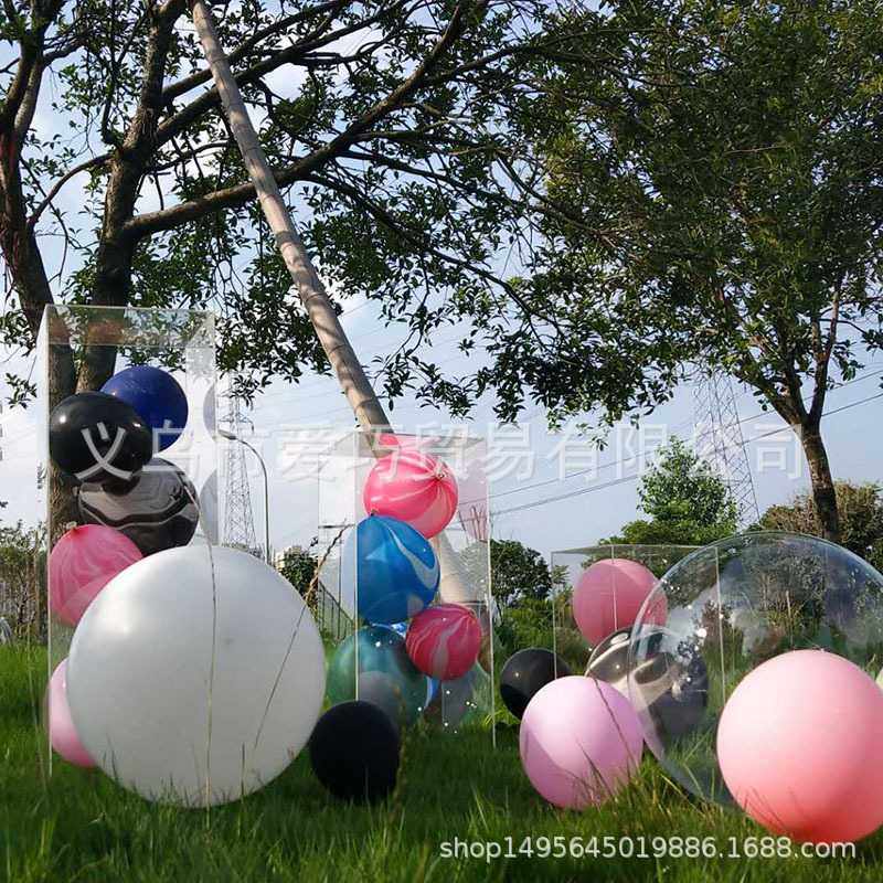 新款 Party甜品台 亚克力长方形3件套婚庆生日派对装饰背景用品