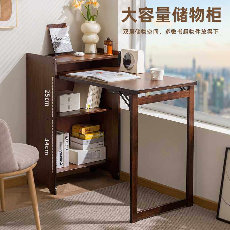 新款可折叠多功能电脑桌工作台书桌书柜一体小户型出租房简易餐桌,电子元器件市场,其它元器件,淘宝优惠券,粉丝福利购,淘宝优惠卷