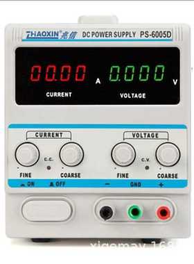 兆信直流稳压电源PS-6005D 直流输出60V5A可调DC电源线性
