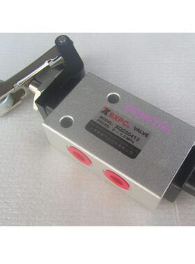 上海新益SXPC/全伟SQW气动杠杆滚轮阀二位五通机控换向阀XQ250412