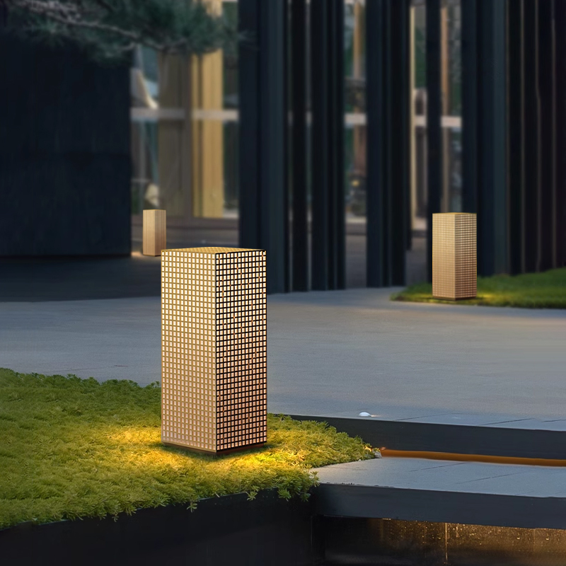 户外防水草坪灯i日式景观庭院灯别墅花园酒店民宿院子太阳能落地