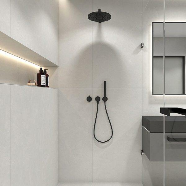 侘寂风素色灰咖色微水泥瓷砖别墅客厅餐厅卫生间地砖墙砖600*1200