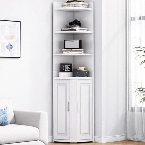 角柜转角柜三角置物架客厅卧室角落收纳柜家用墙角拐角柜子储物柜