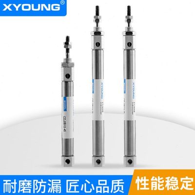 气动CJ2B16-50不锈钢迷你气缸CDJ2B16-25带磁迷你气缸CDJ2B16-75