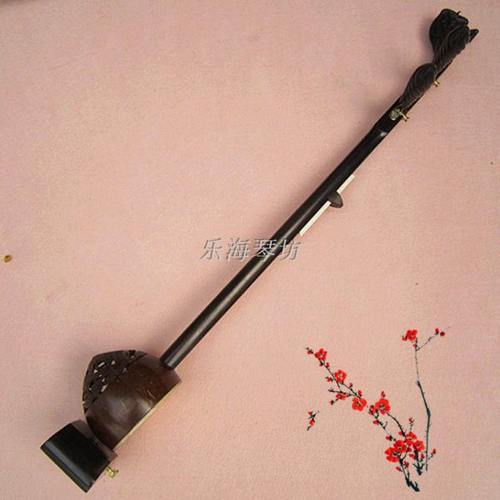 精品板胡乐器 专业黑檀龙头雕龙瓢板胡 中音高音可选 配件齐全