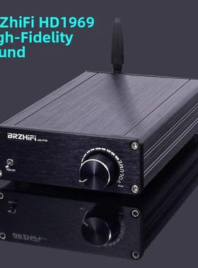 AM-P1M 温暖迷人的功放 论美HD1969 LM1875 家用桌面功放机 蓝牙