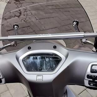 适用本田ns125la横杆 改装手机导航支架平衡杆配件摩托车风挡横杆