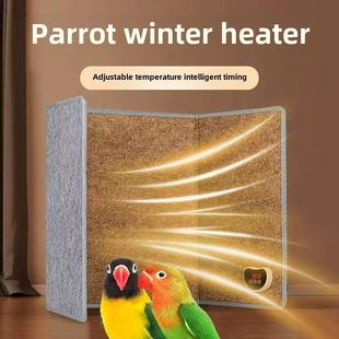 鹦鹉取暖器鸟笼恒温A电热毯宠物保温灯过冬神器鸟类保暖箱罩加热