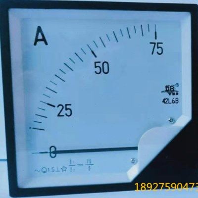 广东德庆电表厂DB德表 交流电流表42L6B-75A 10A 15A 20A 30A 50A