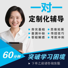网络一对一辅导线上家教在线数学英语语文物理化学老师网课补缺课