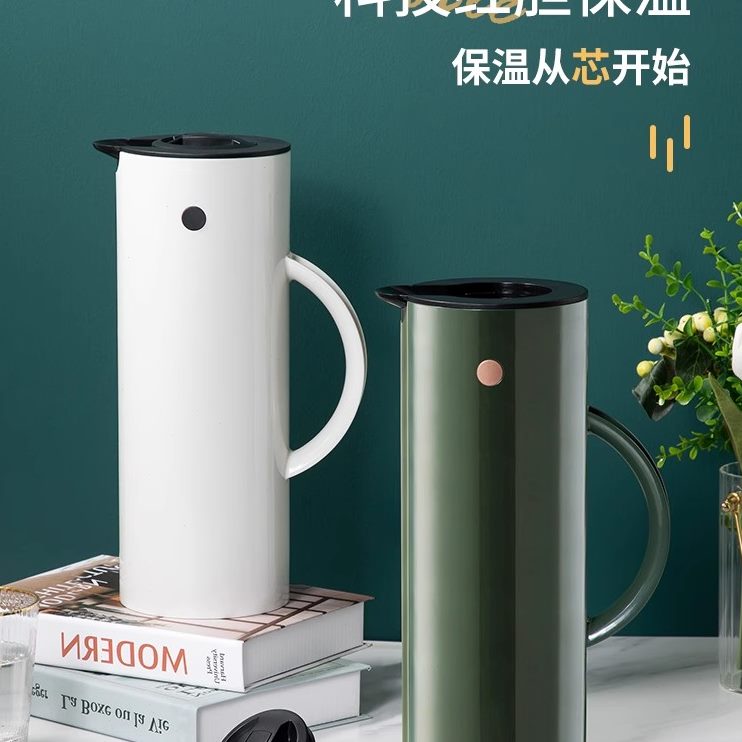 热水壶小型升开舍里保温瓶1合水壶暖号键高颜值一高档保温壶家用