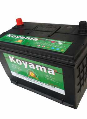 KOYAMA 12V90AH 汽车免维护铅酸蓄电池 105D31LMF 汽车起动电池