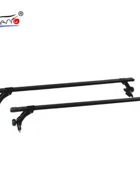 w勾雨槽行李框专用横杆-铝方管-黑色-小号-16cm（120/130cm）