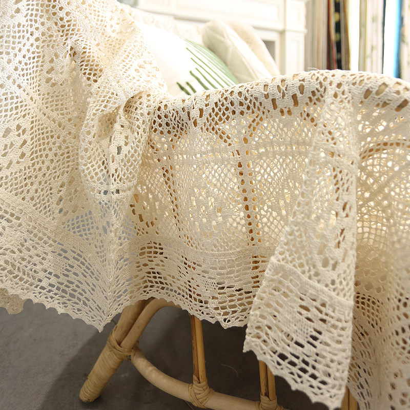 鸢尾美式钩针小沙发罩巾盖巾方巾椅F子单人沙发防尘巾茶几桌布电,居家布艺,万能盖巾,淘宝优惠券,粉丝福利购,淘宝优惠卷