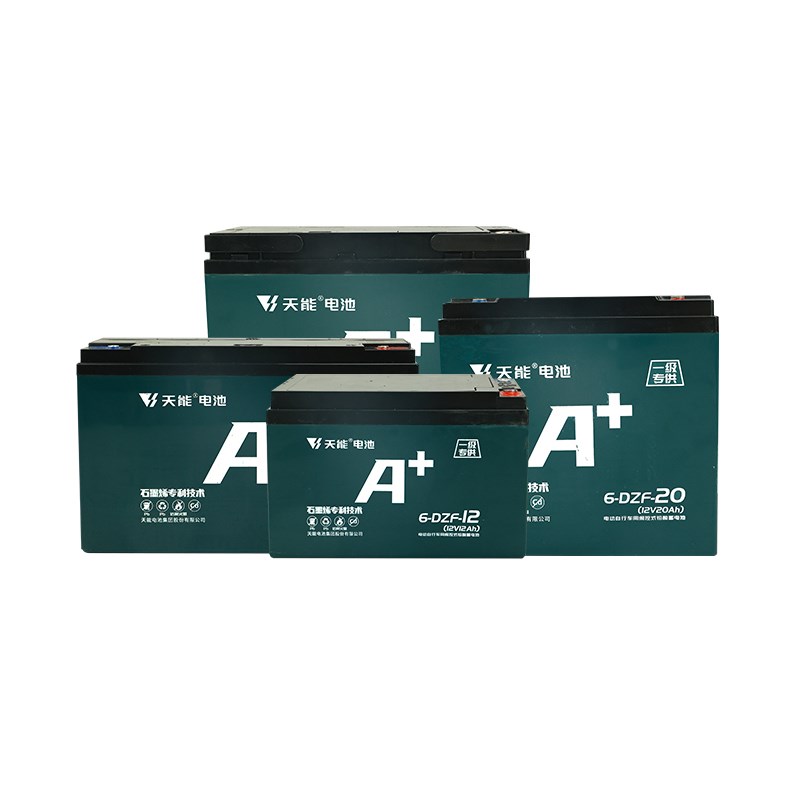 天能电池48V60V72V电动车石墨烯电池二轮三轮车电摩款铅酸电池