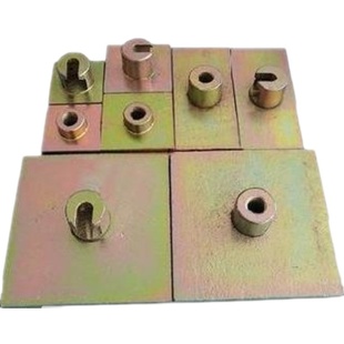 粘结保温砂浆拉拔头涂料饰面砖强度挂钩夹具标准块螺纹接头胶粘块