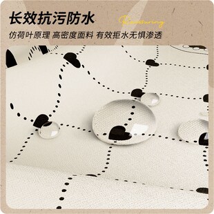 法式餐桌布防水防油免洗桌垫轻奢高级感桌面保护台布防烫茶几盖布