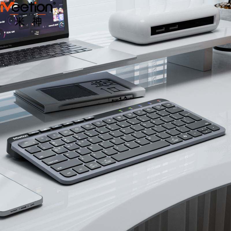 （升级版）米神MAC适配妙控键盘蓝牙无线键盘平板手机键盘静音款