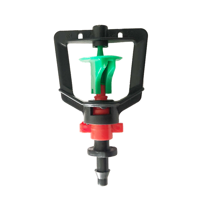 360度旋转喷头 大棚吊挂灌溉微喷头 温室园艺倒挂吊挂雨点微喷头