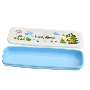 便携餐具盒勺子盒带盖一人食筷子盒学生外N带单人餐具收纳空盒子