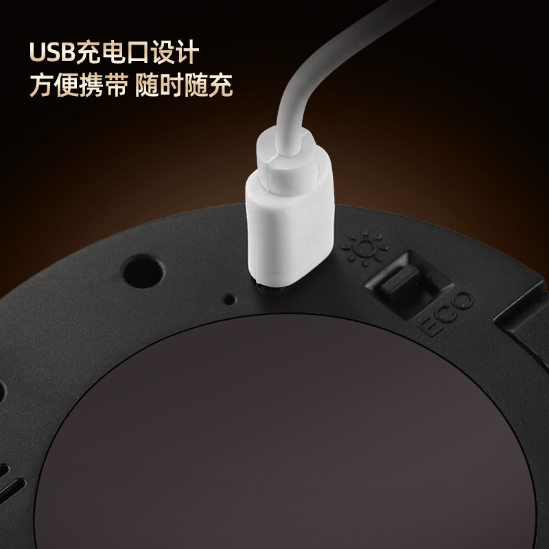 充电厨房定时器j磁吸计时器提醒器学生儿童学习闹钟两用时间秒表