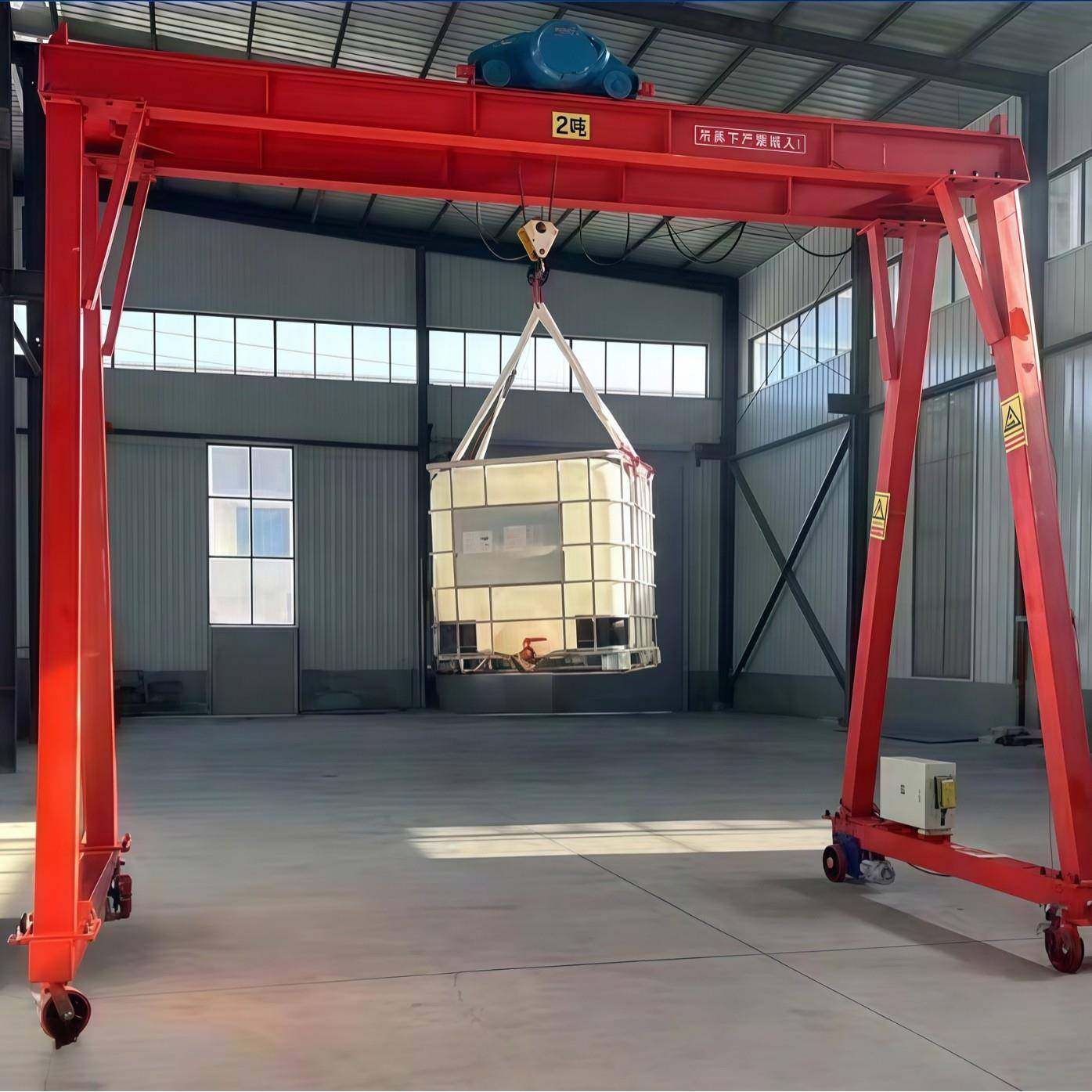 龙门吊车间移动式无轨驱动轮组龙门吊5吨万向电动旋转门式起重机,搬运/仓储/物流设备,其他起重搬运设备,淘宝优惠券,粉丝福利购,淘宝优惠卷
