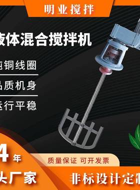 厂家供应F系列搅拌机全铜立式框式水处理电机加药搅拌设备变频