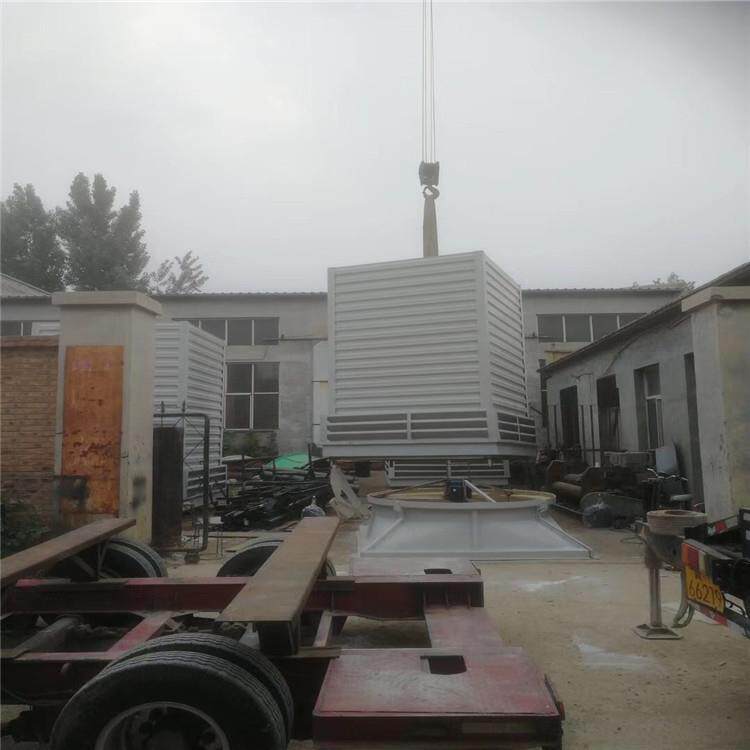 玻璃钢冷却塔钢结构frp逆流式圆塔支架颜色可按要求生产
