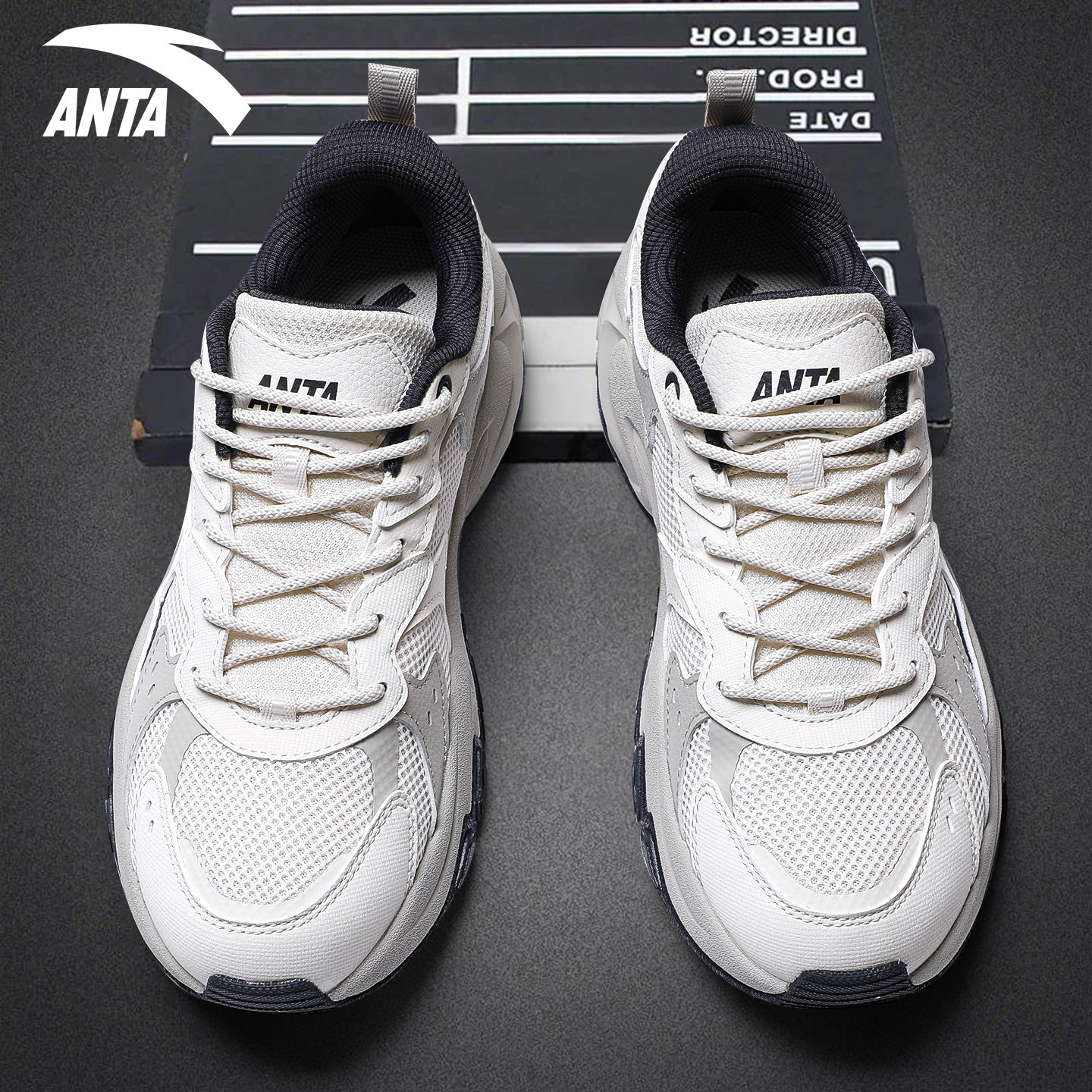 安踏老爹鞋厚底百搭舒适官方正品