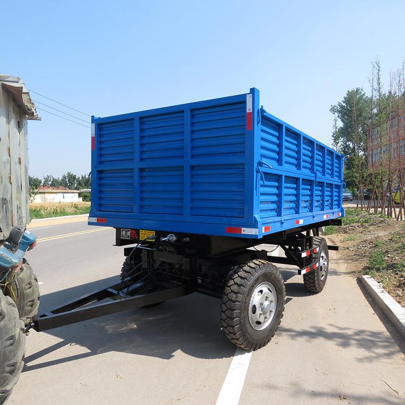 现货供应高栏加长牵引厢式运输车重载式挂车拖车